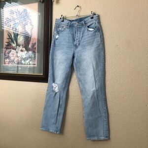 gap Cheecky Straight High Rise Jeans Size 29/8R